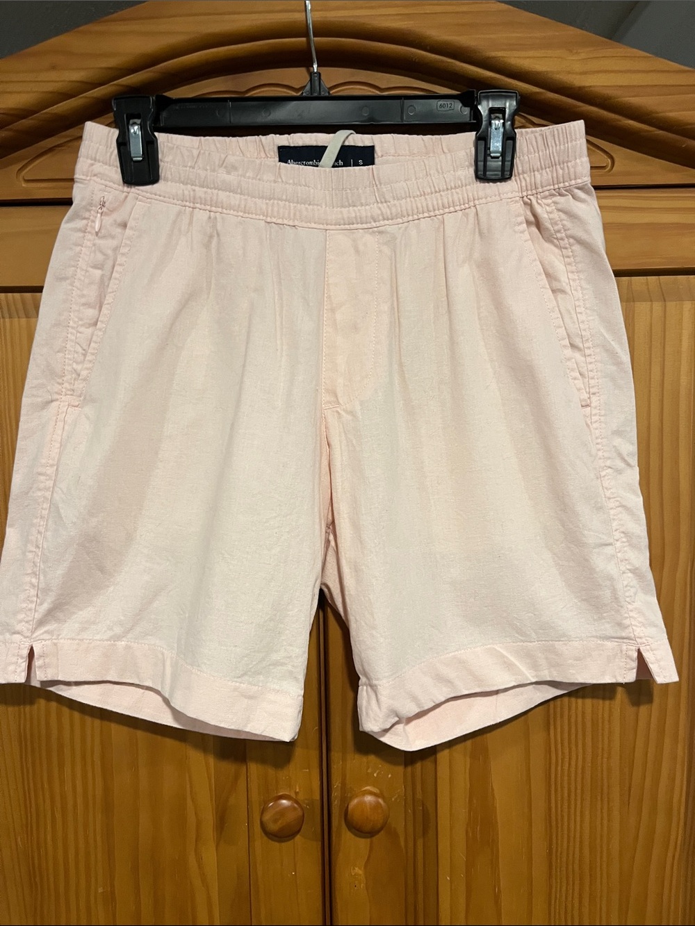 Abercrombie & Fitch Light Pink Women's Drawstring Shorts